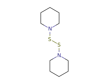 Molecular Structure of 10220-20-9 (1 1'-DITHIOBISPIPERIDINE  99)