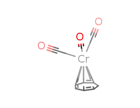 Molecular Structure of 12125-72-3 (TRICARBONYL(CYCLOHEPTATRIENE)CHROMIUM)