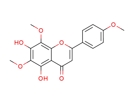 4H-1-Benzopyran-4-one,5,7-dihydroxy-6,8-dimethoxy-2-(4-methoxyphenyl)-