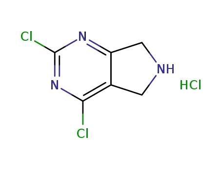 2,4-Dichloro-6,7-dihydro-5H-pyrrolo[3,4-d]pyriMidine HCl