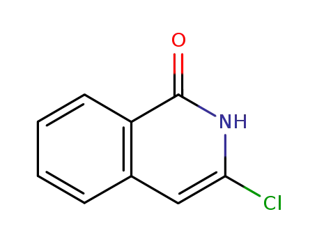 Molecular Structure of 7742-74-7 (3-CHLORO-2H-ISOQUINOLIN-1-ONE)
