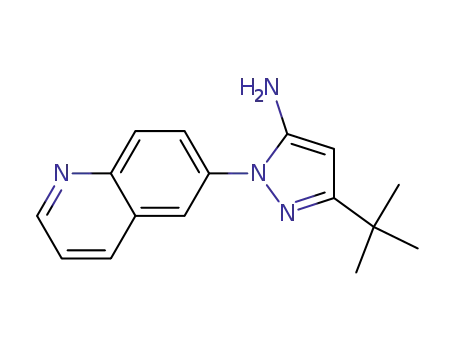 3-(tert-Butyl)-1-(quinolin-6-yl)-1H-pyrazol-5-amine