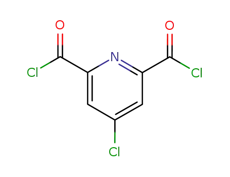 Molecular Structure of 71022-75-8 (4-chloropyridine-2,6-dicarbonyl dichloride)