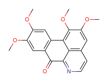 Molecular Structure of 5574-24-3 (oxoglaucine)