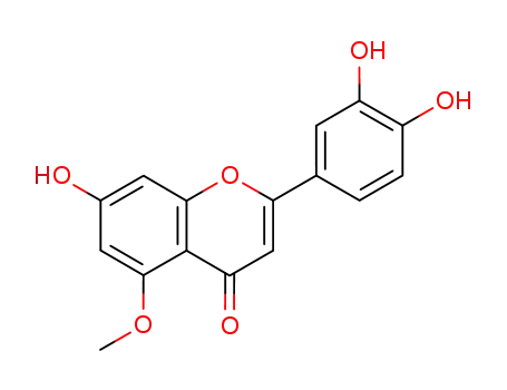 4H-1-Benzopyran-4-one, 2-(3,4-dihydroxyphenyl)-7-hydroxy-5-methoxy-