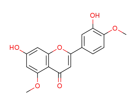 4H-1-Benzopyran-4-one,
7-hydroxy-2-(3-hydroxy-4-methoxyphenyl)-5-methoxy-
