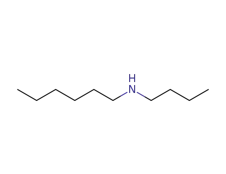 Molecular Structure of 30278-08-1 (N-Butylhexylamine)