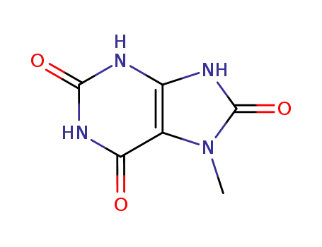 Molecular Structure of 612-37-3 (7-METHYLURIC ACID)