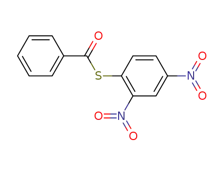 Molecular Structure of 35539-24-3 (Benzenecarbothioic acid, S-(2,4-dinitrophenyl) ester)