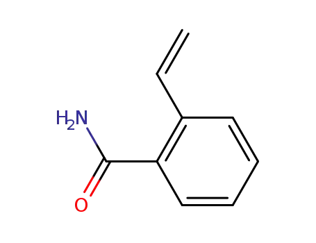 Molecular Structure of 16260-63-2 (Benzamide, 2-ethenyl- (9CI))