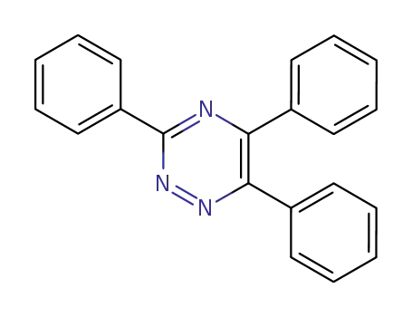 Molecular Structure of 24108-44-9 (3,5,6-Triphenyl-1,2,4-triazine)