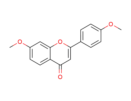 Molecular Structure of 20979-50-4 (7,4'-DIMETHOXYFLAVONE)