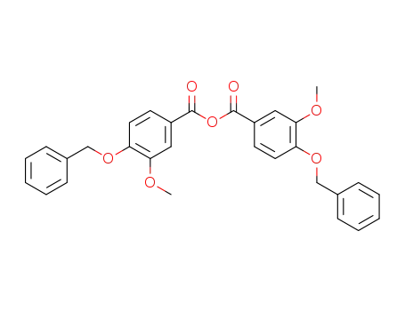 Molecular Structure of 1592-47-8 (4-(benzyloxy)-3-methoxybenzoic anhydride)