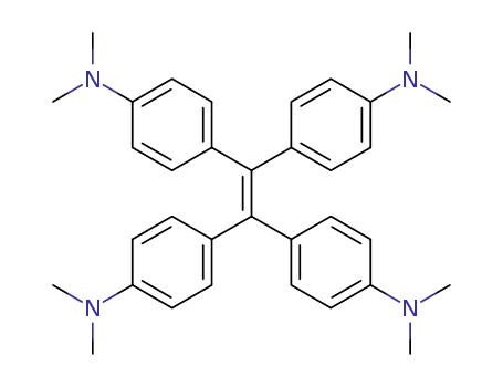 Molecular Structure of 1261-86-5 (Tetrakis[4-(dimethylamino)phenyl]ethene)