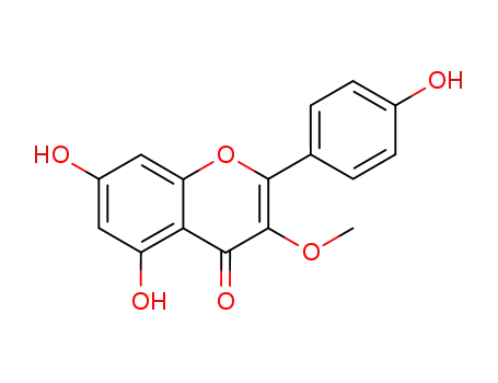 4H-1-Benzopyran-4-one,5,7-dihydroxy-2-(4-hydroxyphenyl)-3-methoxy- cas  1592-70-7