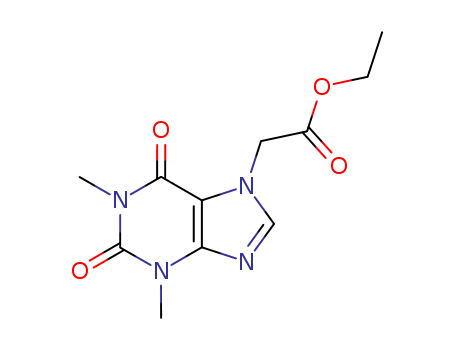 ethyl 2-(1,3-dimethyl-2,6-dioxo-1,2,3,6-tetrahydro-7H-purin-7-yl)acetate