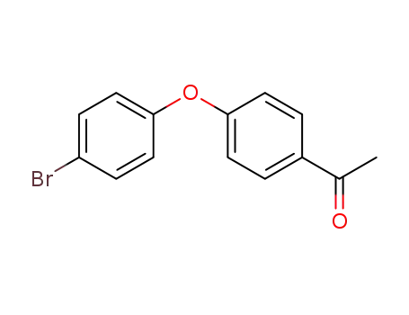 Molecular Structure of 54916-27-7 (1-(4-(4-BROMOPHENOXY)PHENYL)ETHANONE)