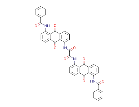 Ethanediamide,N1,N2-bis[5-(benzoylamino)-9,10-dihydro-9,10-dioxo-1-anthracenyl]-