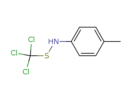 Molecular Structure of 16188-40-2 (4-methyl-N-[(trichloromethyl)sulfanyl]aniline)
