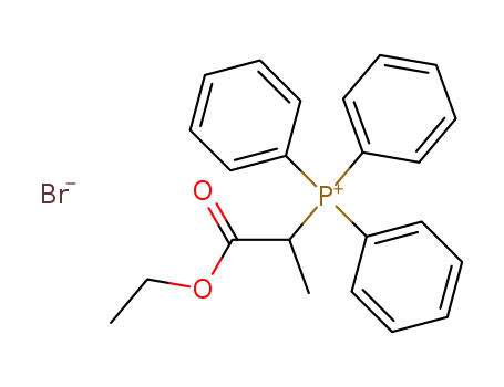 Molecular Structure of 30018-16-7 ([1-(Ethoxycarbonyl)ethyl]triphenylphosphonium bromide)