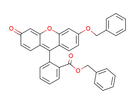 Benzoic acid, 2-[3-oxo-6-(phenylmethoxy)-3H-xanthen-9-yl]-,
phenylmethyl ester