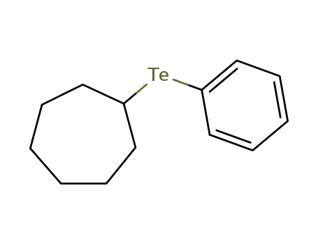 Molecular Structure of 97567-70-9 (Cycloheptane, (phenyltelluro)-)