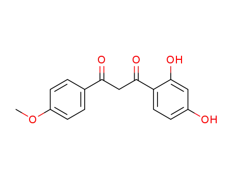 1,3-Propanedione, 1-(2,4-dihydroxyphenyl)-3-(4-methoxyphenyl)-