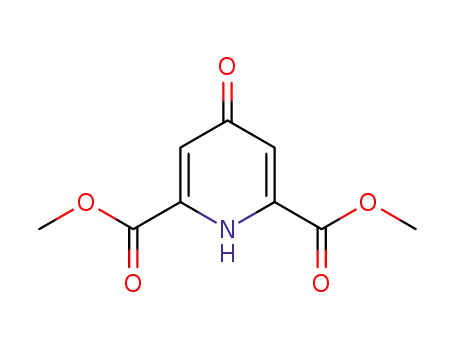 Molecular Structure of 20443-03-2 (Dimethyl 4-oxo-1,4-dihydropyridine-2,6-dicarboxylate)