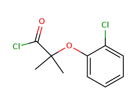 Propanoyl chloride, 2-(2-chlorophenoxy)-2-methyl-