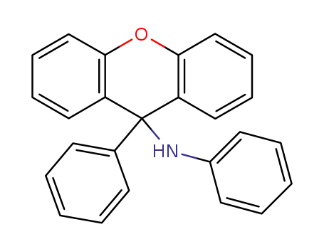 Molecular Structure of 66475-89-6 (9H-Xanthen-9-amine, N,9-diphenyl-)