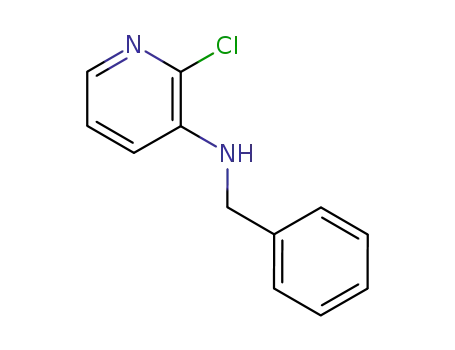 Molecular Structure of 142670-87-9 (N-benzyl-N-(2-chloro-3-pyridinyl)
amine)