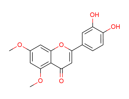 4H-1-Benzopyran-4-one, 2-(3,4-dihydroxyphenyl)-5,7-dimethoxy-
