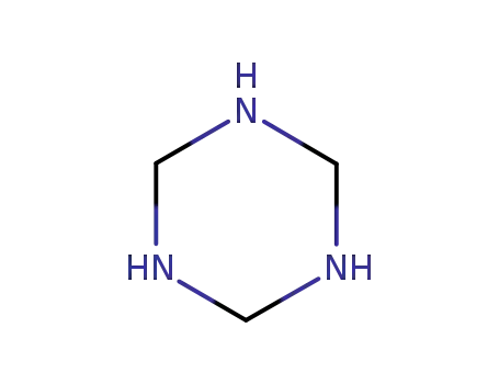 Molecular Structure of 110-90-7 (CYCLOTRIMETHYLENETRIAMINE)