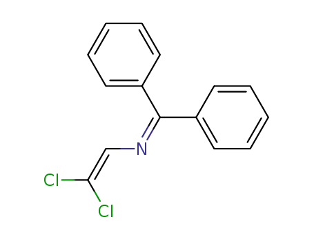 Molecular Structure of 239806-18-9 (Ethenamine, 2,2-dichloro-N-(diphenylmethylene)-)