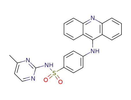 Benzenesulfonamide,4-(9-acridinylamino)-N-(4-methyl-2-pyrimidinyl)-