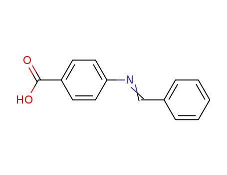 Benzoic acid, 4-[(phenylmethylene)amino]-