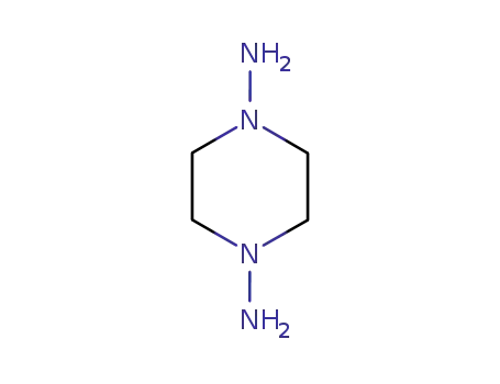 Molecular Structure of 106-59-2 (1,4-Piperazinediamine)