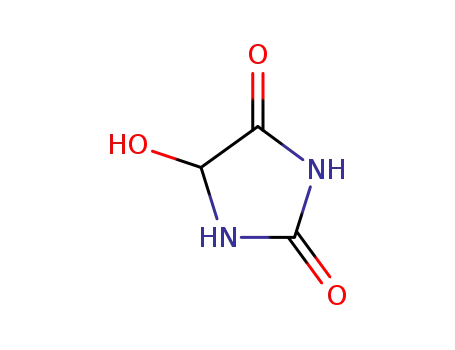 Molecular Structure of 29410-13-7 (5-Hydroxyhydantoin)