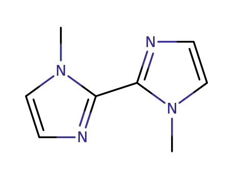 Molecular Structure of 37570-94-8 (1,1'-DIMETHYL-1H,1'H-[2,2']BIIMIDAZOLYL)