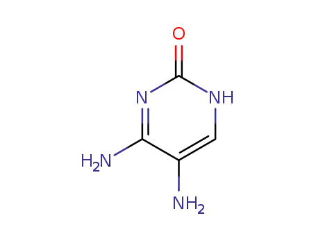 Molecular Structure of 23899-73-2 (2(1H)-Pyrimidinone, 4,5-diamino- (6CI,8CI,9CI))