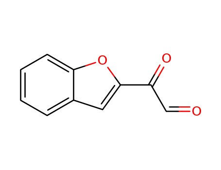 Molecular Structure of 40749-31-3 (2-Benzofuranglyoxylaldehyde)