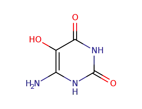 2,4(1H,3H)-Pyrimidinedione, 6-amino-5-hydroxy- (9CI)