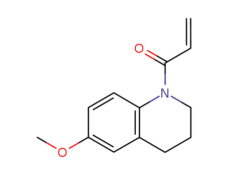 2-Propen-1-one,1-(3,4-dihydro-6-methoxy-1(2H)-quinolinyl)- cas  91957-45-8