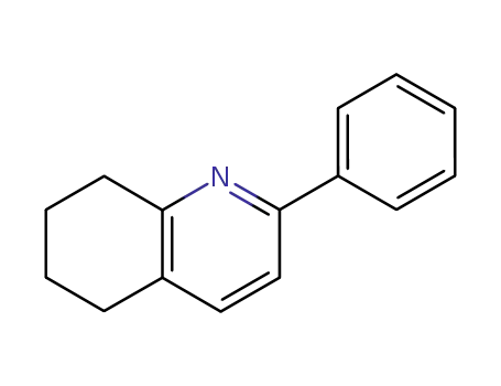 Molecular Structure of 1570-04-3 (Quinoline, 5,6,7,8-tetrahydro-2-phenyl-)