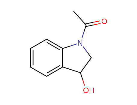 1-(2,3-dihydro-3-hydroxy-1H-indol-1-yl)-Ethanone