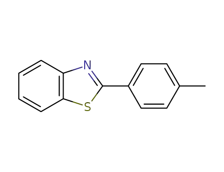 Molecular Structure of 16112-21-3 (2-(4-METHYLPHENYL)-BENZOTHIAZOLE)