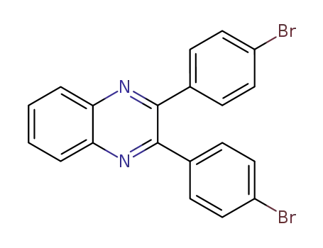 Quinoxaline, 2,3-bis(4-bromophenyl)-