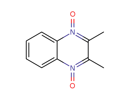 Molecular Structure of 5432-74-6 (2,3-dimethylquinoxaline 1,4-dioxide)