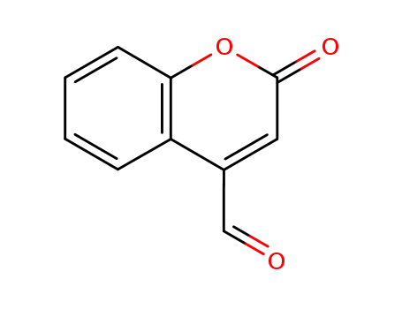 Molecular Structure of 35893-95-9 (2H-1-Benzopyran-4-carboxaldehyde, 2-oxo-)