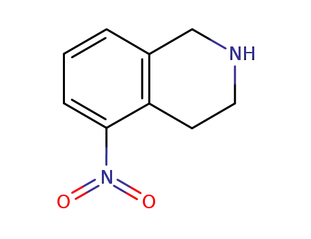 Molecular Structure of 41959-45-9 (5-NITRO-1,2,3,4-TETRAHYDRO-ISOQUINOLINE HYDROCHLORIDE)